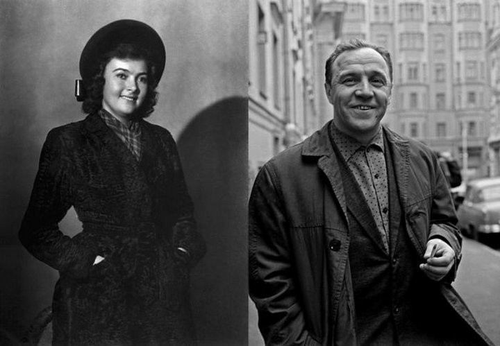 Алла Парфаньяк и Михаил Ульянов Алла Парфаньяк и Михаил Ульянов СССР, знаменитости, кино, супружеские пары, факты