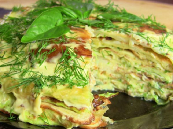 Капустный "Наполеон" - просто нереальная вкуснятина! Капустный "Наполеон" - просто нереальная вкуснятина!