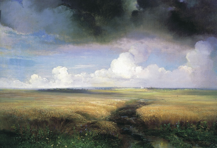 Алексей Саврасов, Рожь, 1881 Алексей Саврасов, Рожь, 1881