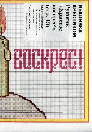 Вышивка крестом: Пасхальные рушники Вышивка крестом: Пасхальные рушники