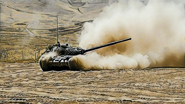 Российские танки потопили корабли в пяти километрах от берега. Результаты учений.