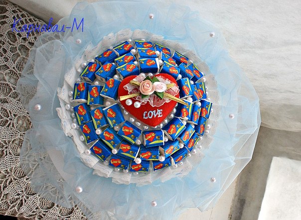 Мастер-класс "Букет "LOVE IS"