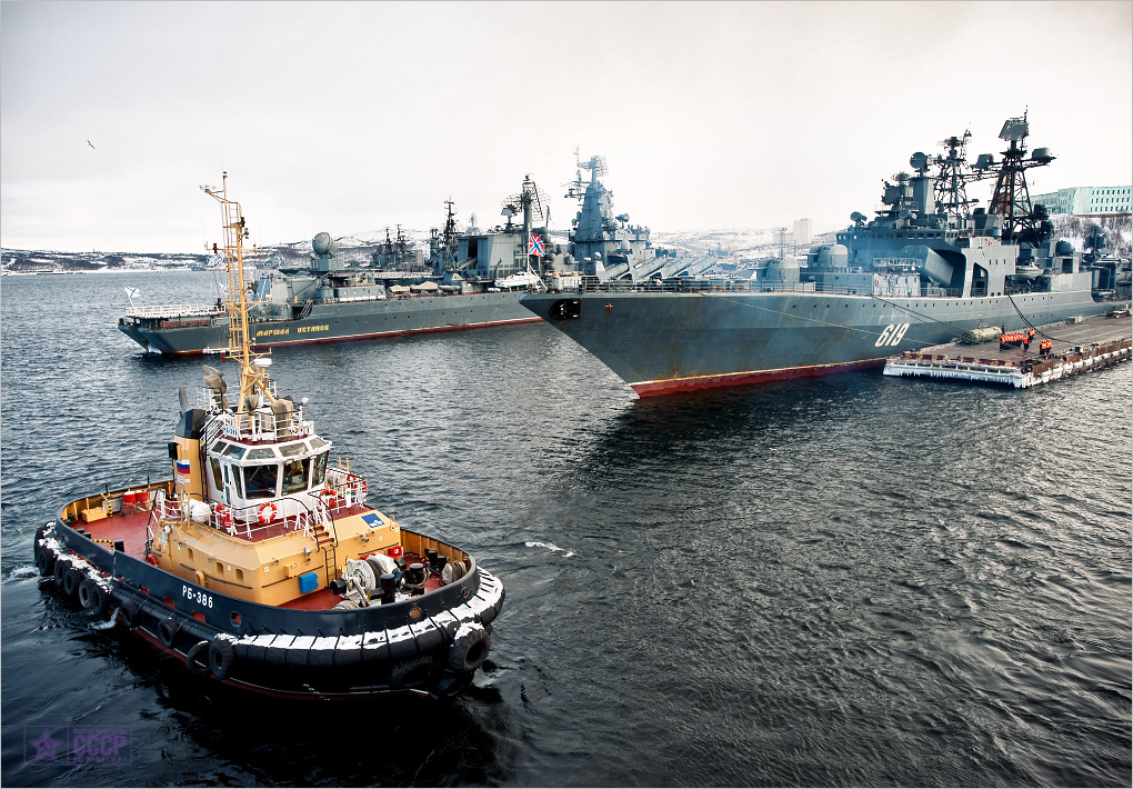 Под давлением России ударная группа кораблей ВМС НАТО покинула Баренцево море