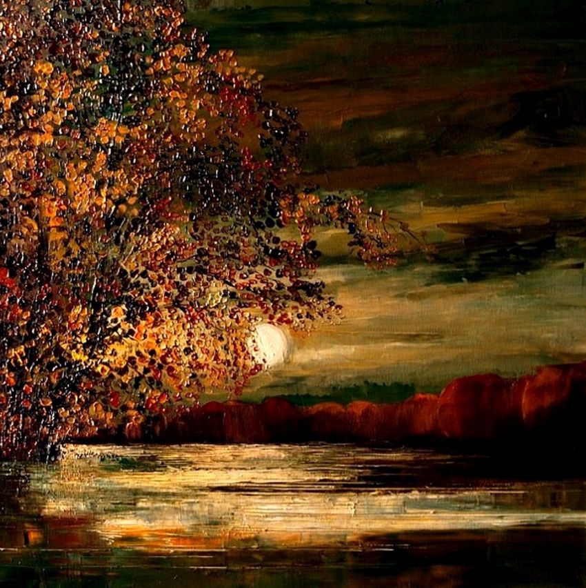 художник, Польша, пейзажи