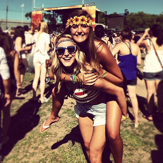 Carolina Zekan at the Governors Ball