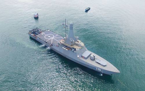 В Сингапуре спущен на воду очередной патрульный корабль LMV В Сингапуре спущен на воду очередной патрульный корабль LMV