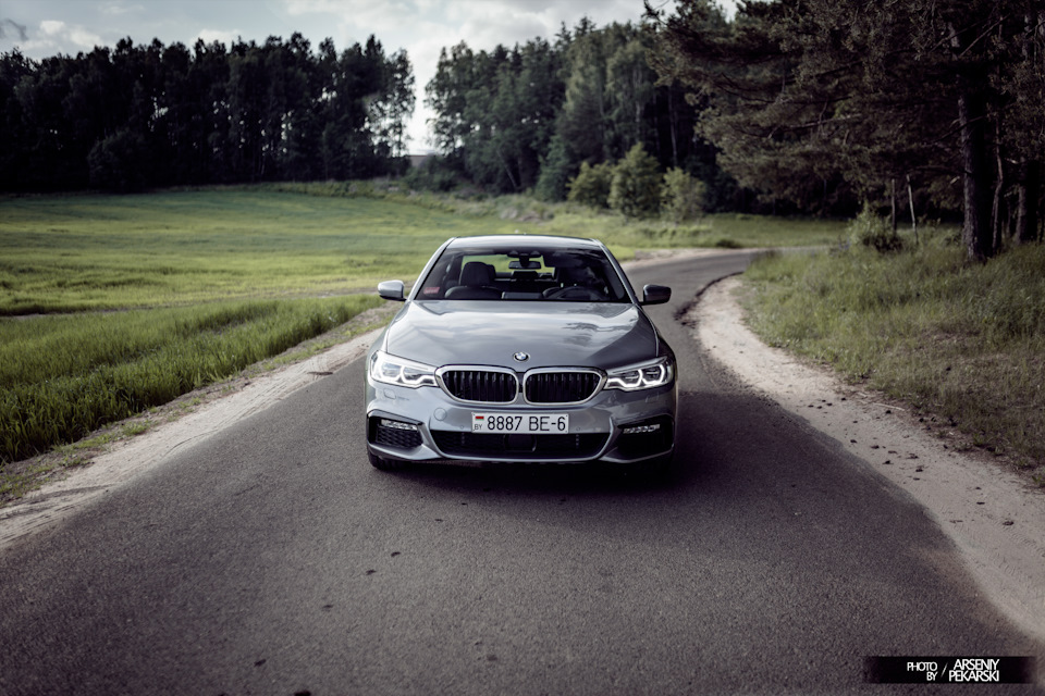 Фотосессия BMW 5 series G30