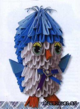 "Птенчик" - модульное оригами
