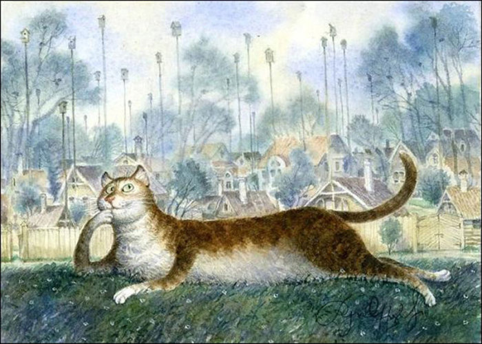 Релаксация. Автор: российский художник Владимир Румянцев. Релаксация. Автор: российский художник Владимир Румянцев.