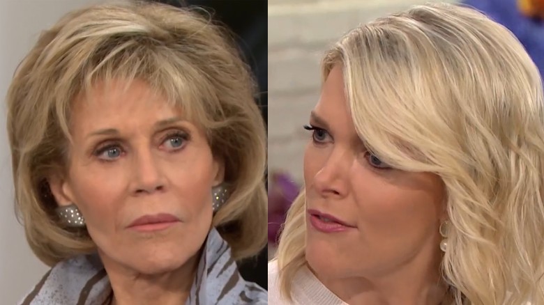 Jane Fonda shuts down Megyn Kelly's question