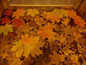 Осень не только за окном: создаем листопад на полу | Ярмарка Мастеров - ручная работа, handmade
