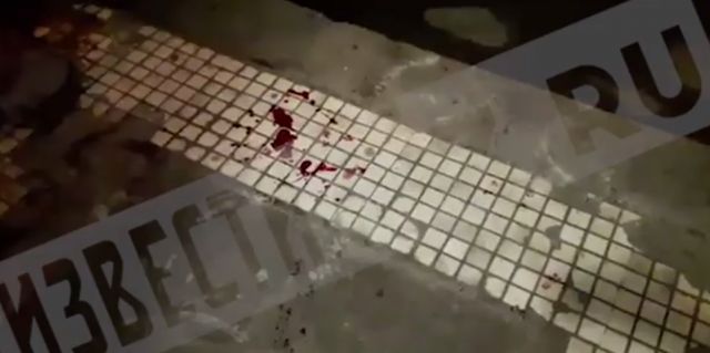 Первое видео с места расстрела мужчины в Мытищах