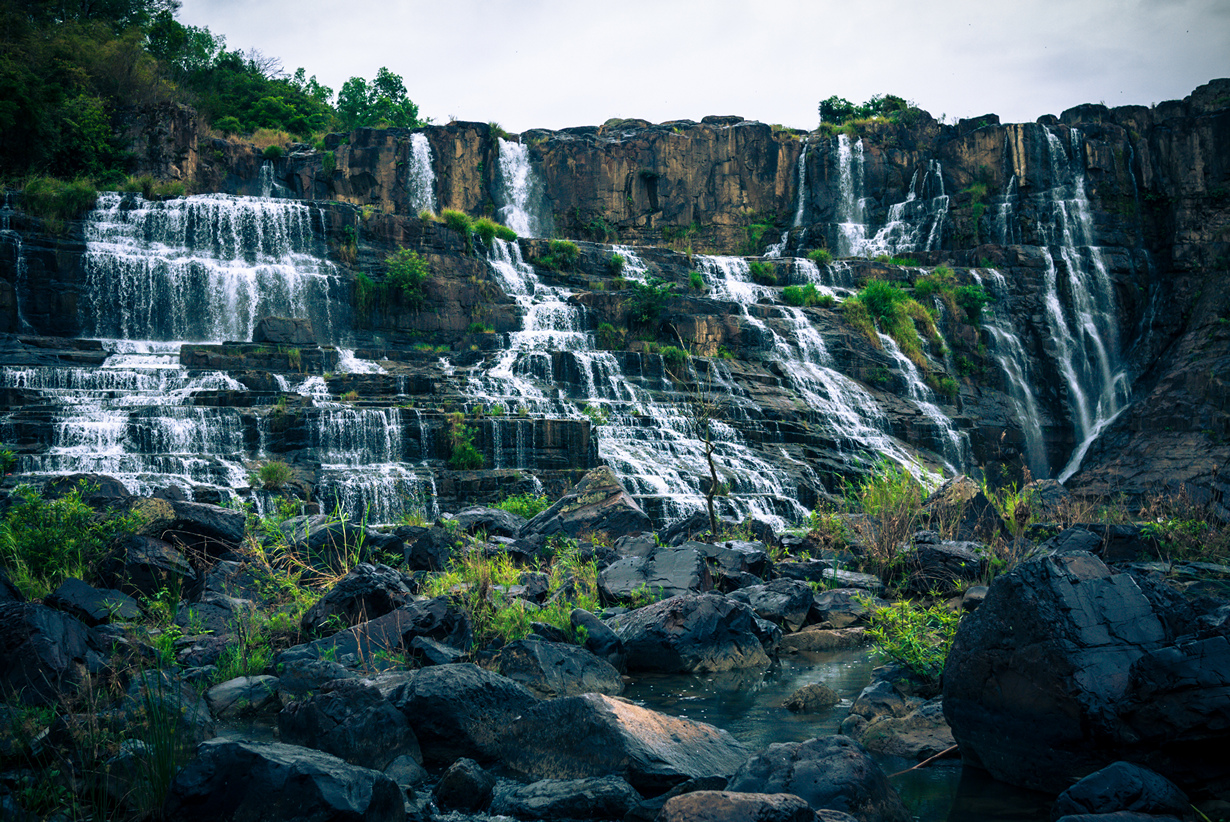 Вьетнам. Далат, Ламдонг. Путешествие к водопаду Понгуа. (Lar)