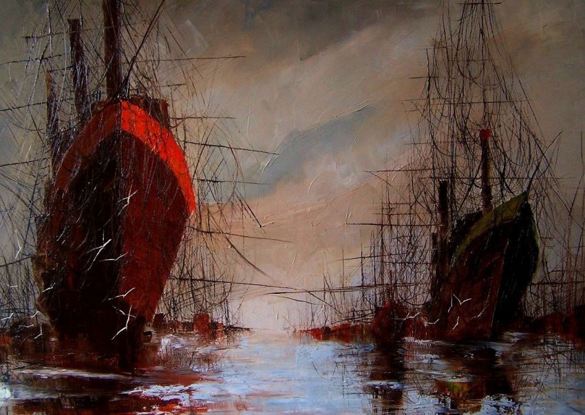 художник, Польша, пейзажи