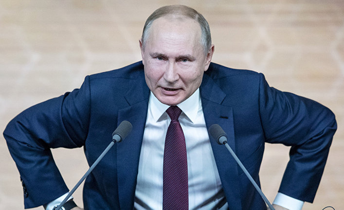 Ежегодная большая пресс-конференция президента РФ Владимира Путина Ежегодная большая пресс-конференция президента РФ Владимира Путина