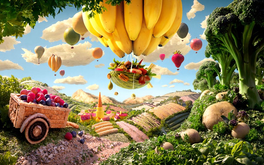 amazing foodscapes 3 Пейзажи из еды