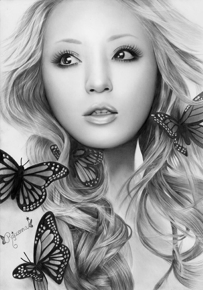 Рисунки карандашом. Rajacenna Rajacenna