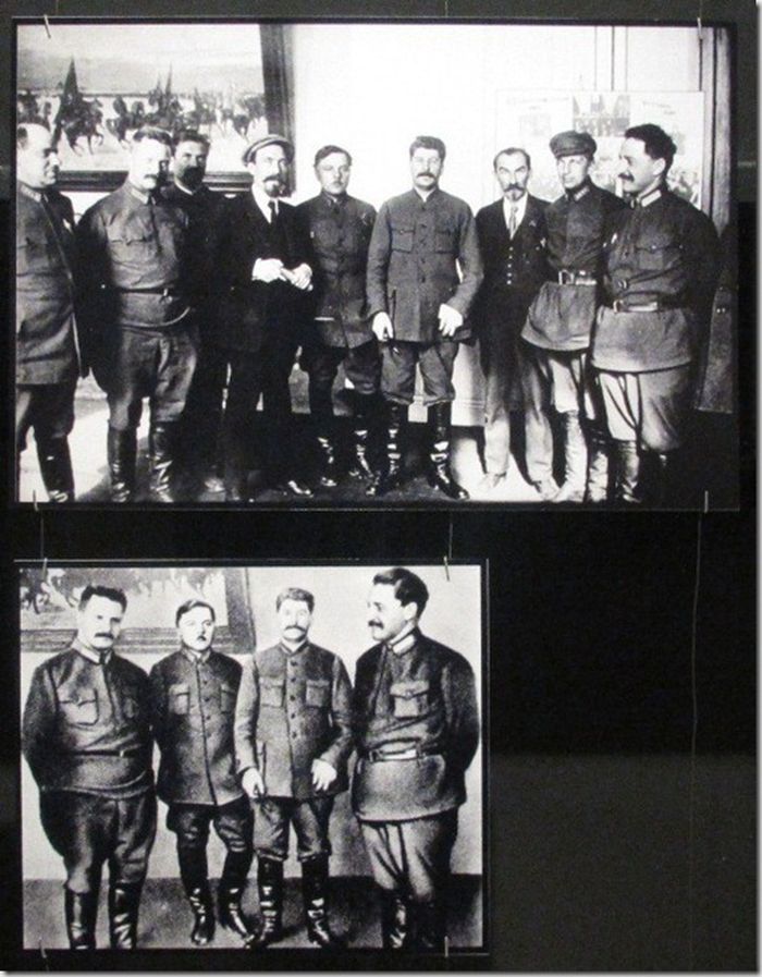 СССР, Люди, Сталин, фотошоп, фальсификация