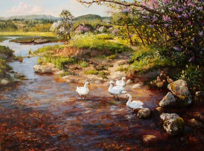 «Времена года. Июль». Автор: Владимир Жданов. «Времена года. Июль». Автор: Владимир Жданов.