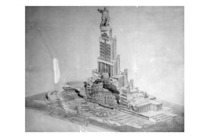 Нереализованные проекты советской Москвы (15 фото)