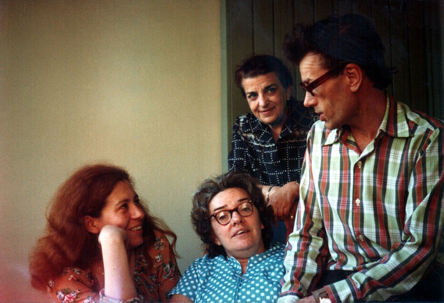 Юлия Вишневская, Людмила Алексеева, Дина Каминская и Кронид Любарский. Мюнхен, 1978 Юлия Вишневская, Людмила Алексеева, Дина Каминская и Кронид Любарский. Мюнхен, 1978