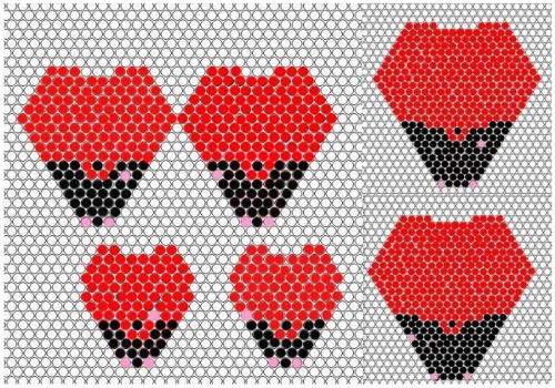 Кирпичное плетение цветов из бисера мастер класс Кирпичное плетение цветов из бисера мастер класс