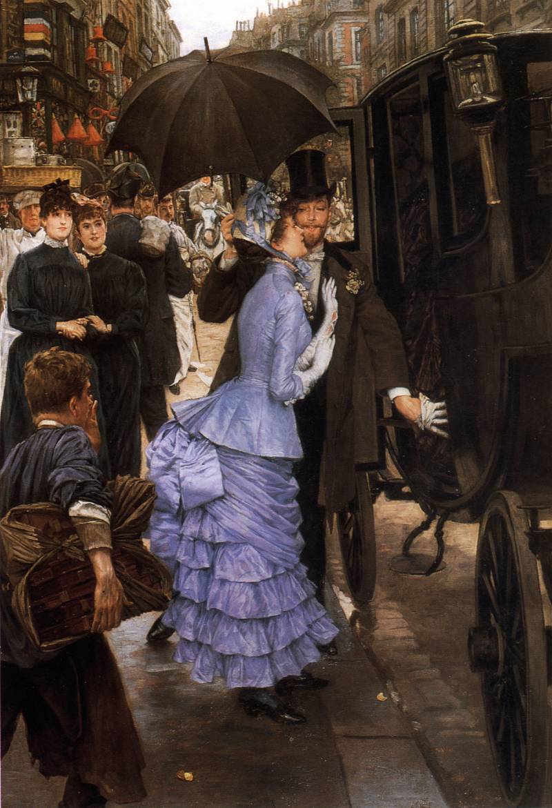 The Traveller, Автор: Tissot, Jacques Joseph (Жак Джозеф Tissot)Tissot, Jacques Joseph (Живопись на Gallerix.ru)