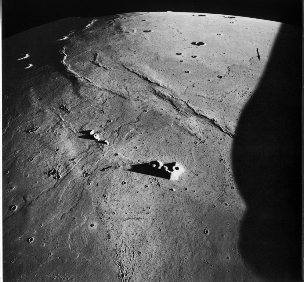 Снимки Луны и НЛО С Аполлона