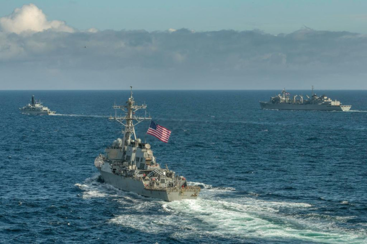 Россия вынудила военный флот США ретироваться из Баренцева моря - сообщает "Sohu".