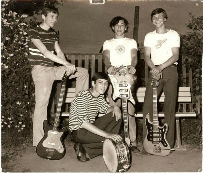 Scorpions в 1965 году. история, ретро, фото