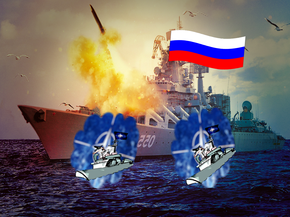 Под давлением России ударная группа кораблей ВМС НАТО покинула Баренцево море