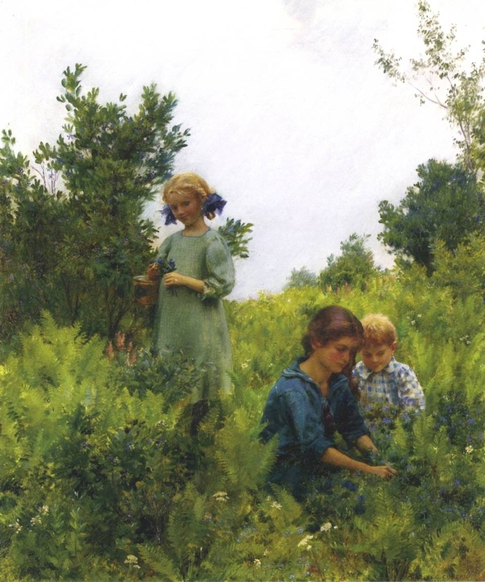 Чарльз Кортни Каран (Charles Courtney Curran),1861-1942.Америка.