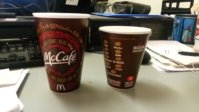 mcdonald's cup