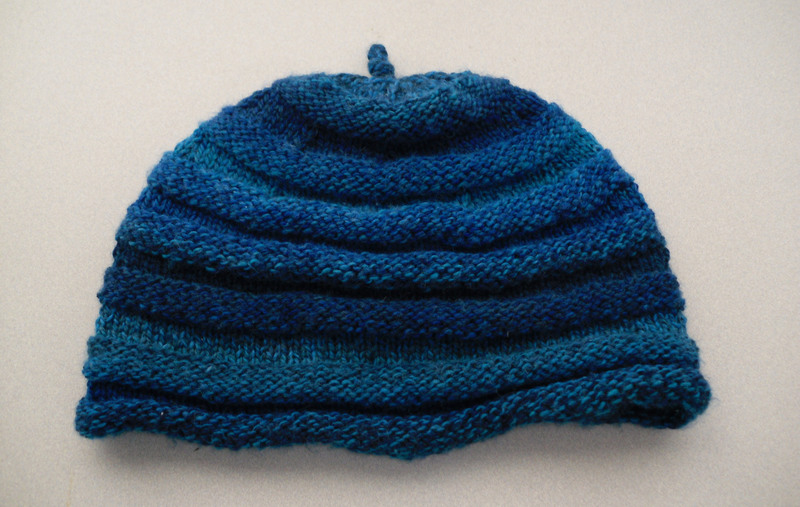 A knit hat.