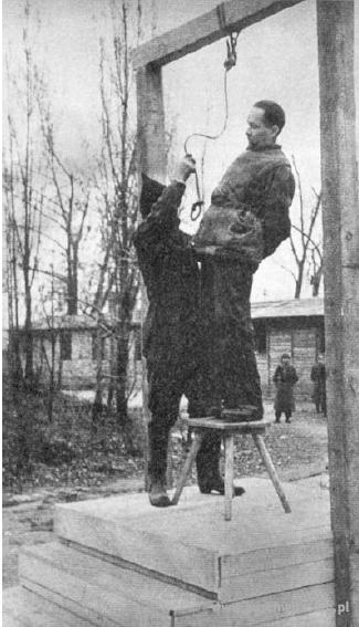 Rudolf Höss, the first commandant of Auschwitz concentration camp Rudolf Höss, the first commandant of Auschwitz concentration camp