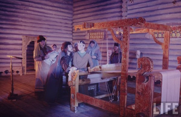 На съемках фильма "Сказка о царе Салтане". 1967 год. На съемках фильма "Сказка о царе Салтане". 1967 год.