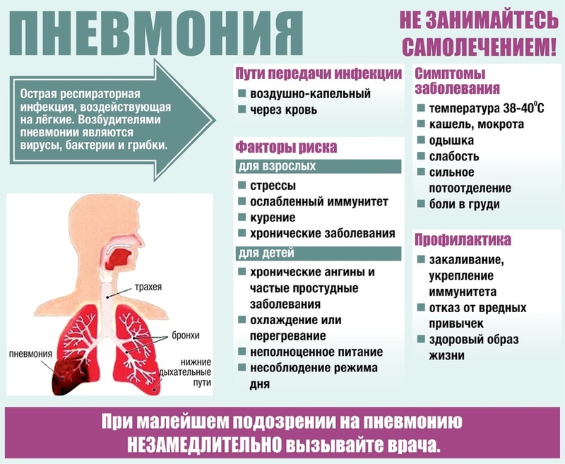 Осторожно, пневмония! Как распознать на ранних стадиях и помочь себе в выздоровлении