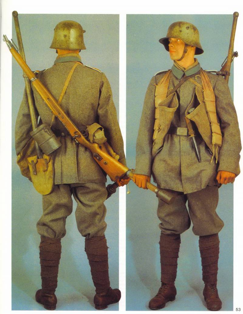 Боец Первой мировой в полный рост. Ч. 4. 1918 г.