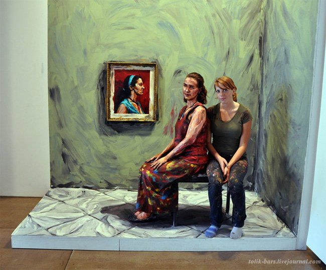 боди-арт, искусство, необычное