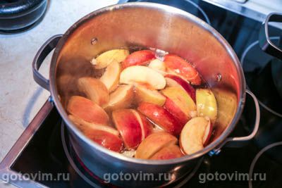 Фотографии рецепта Яблочный квас, 02 Яблочный квас, Шаг 02