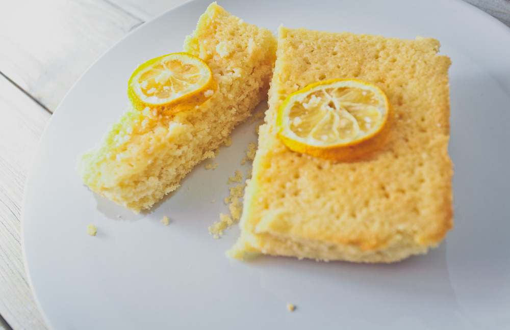 Лимонный кекс