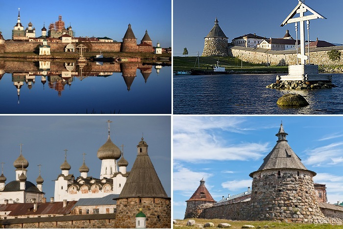 Знаменитый Спасо-Преображенский соловецкий монастырь (Россия). Знаменитый Спасо-Преображенский соловецкий монастырь (Россия).