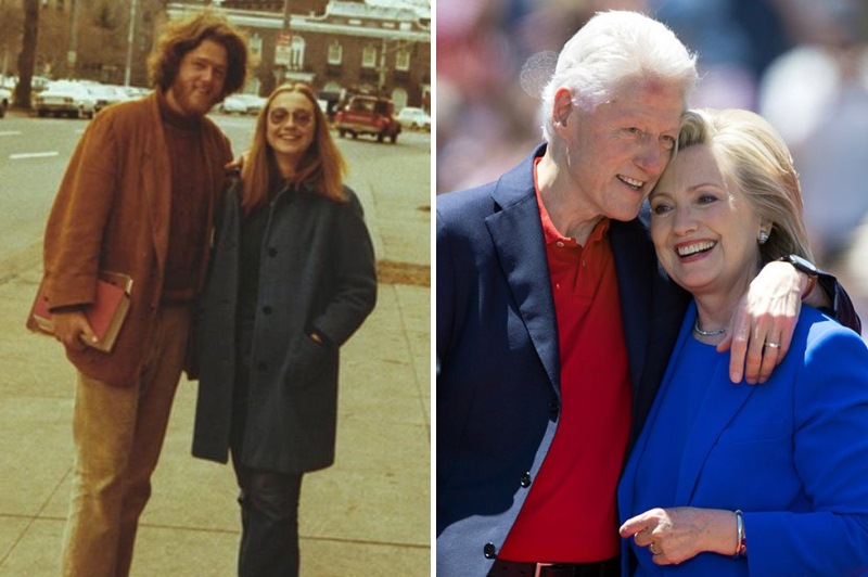 Билл и Хиллари Клинтон. Политики в молодости: вот как они выглядели (фото)