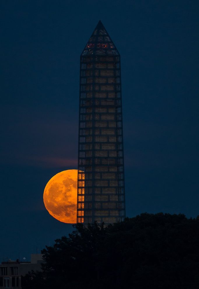 supermoon18 20 самых красивых фотографий «суперлуны» 2013