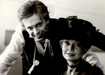 Игорь Кеблушек и Наталья Белохвостикова. 1982 год.