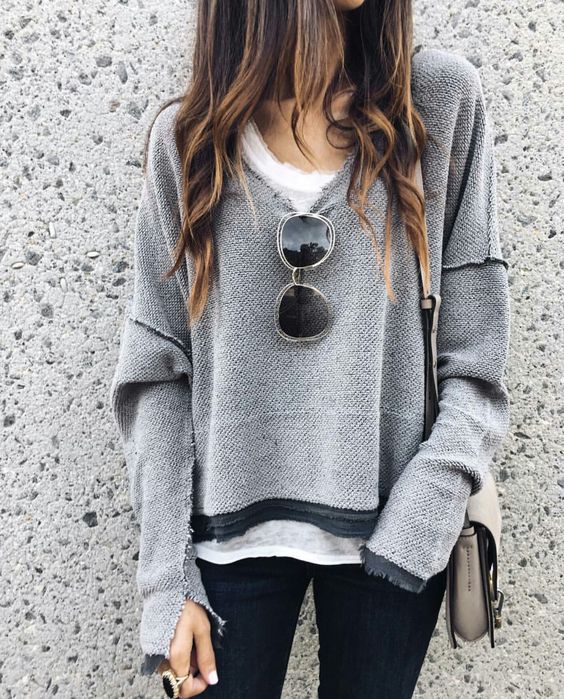 Свитер oversize