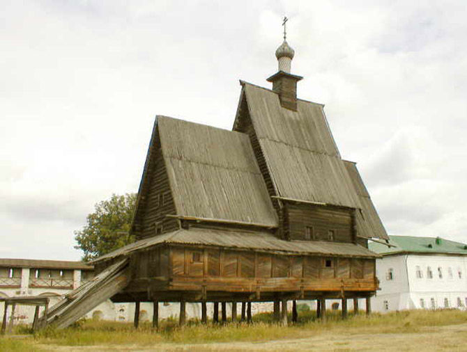 Пять церквей, созданных без единого гвоздя