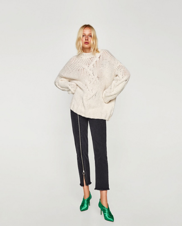 Трикотаж Zara сезона зима 2017-2018
