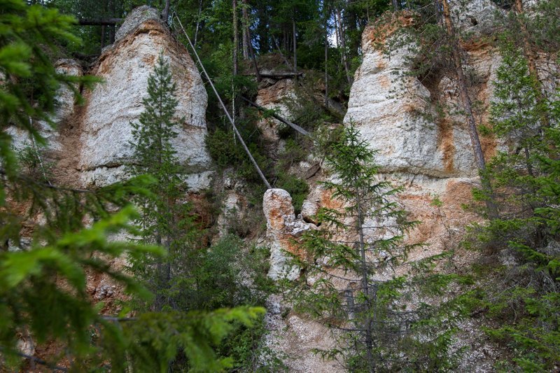 Архангельская область (скалы в Голубино) путешествия, факты, фото