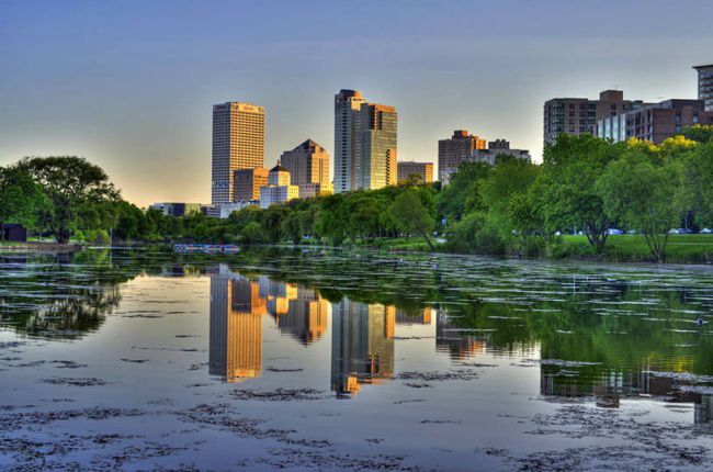 город, вода